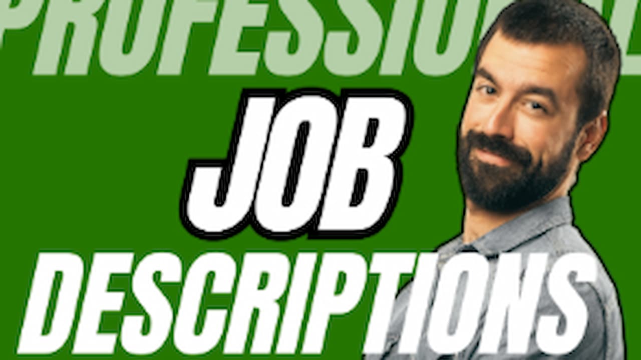 job descriptions